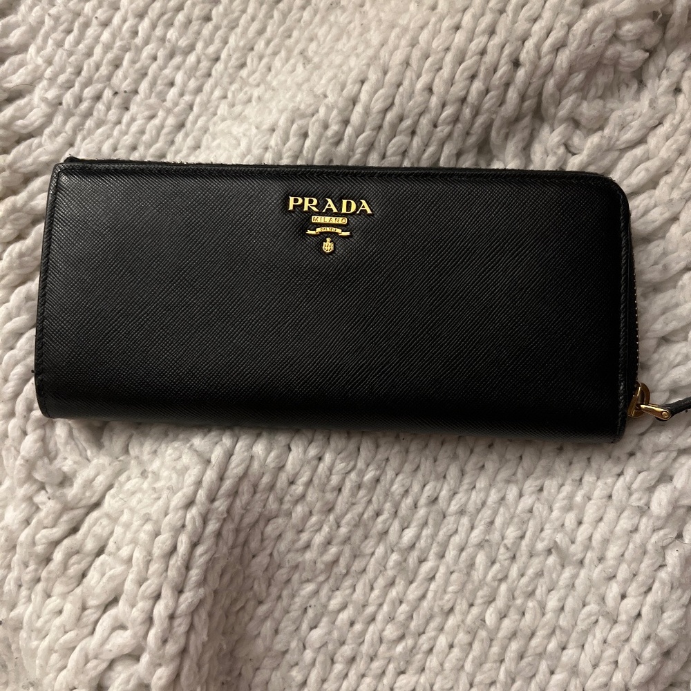 Prada Saffiano Leather Wallet
